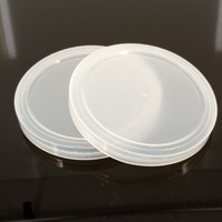 Couvre-bouteilles en plastique PET transparent pour canettes de soda/boissons gazeuses 100 ml, multi-tailles, écologiques, durables, étanches, recyclables, de qualité alimentaire, réutilisables
