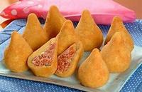 Máquina de incrustación de industrias aplicables para tienda de alimentos, máquina de coxinha