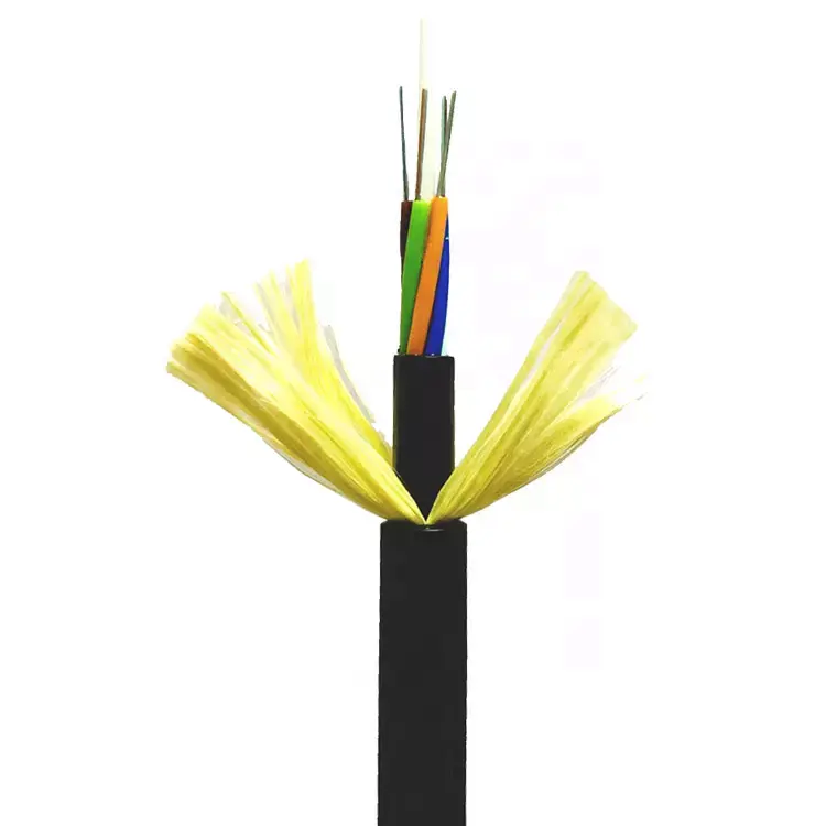 outdoor fibre optical cable adss fiber optic cables 12 core single mode fiber optic cable