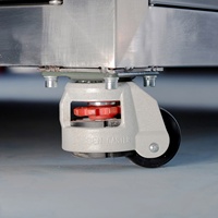 Machine automatique à rouler la pâte à pâtisserie, à plier la pâte feuilletée avec système de pliage et d'enrobage automatique de la farine