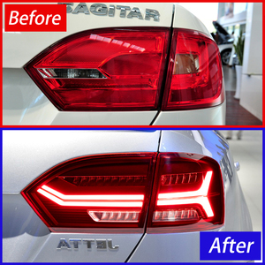 2011-2014 <span class=keywords><strong>VW</strong></span> Jetta Mk6 Sagitar Auto dinamico gruppo fanale posteriore 100W <span class=keywords><strong>LED</strong></span> luci posteriori Auto Audi stile aggiornamento accessori caldi - Product Image 6