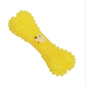 Giocattolo di masticazione del cane di squittio dell'osso di cane preferito durevole su ordinazione del <span class=keywords><strong>PVC</strong></span> - Product Image 6