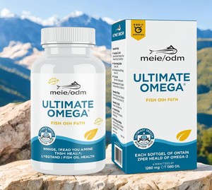 Ômega 3 Óleo De Peixe 1000mg Bacalhau Óleo De Fígado Cápsulas Cápsula - Product Image 1