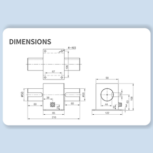 5-10vdc Analog micromotor cảm biến mô-men xoắn giao diện Cảm biến vị trí để sử dụng - Product Image 5