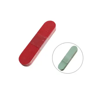 Small size 8cm cheap colorful emery board disposable wooden nail file