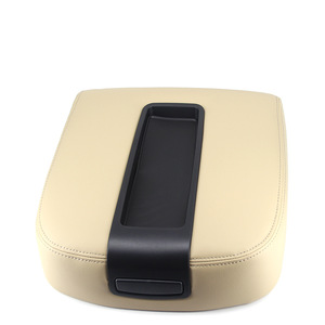 Cubierta de Reposabrazos Central para Chevrolet GMC, Caja de Almacenamiento de Cuero Color Bronceado para Consola Delantera - Product Image 2