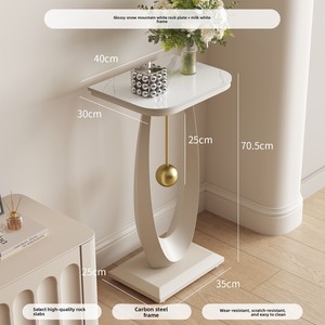 Étagère en pierre <span class=keywords><strong>de</strong></span> style nordique minimaliste moderne, <span class=keywords><strong>console</strong></span> porte-<span class=keywords><strong>fleurs</strong></span>, décoration <span class=keywords><strong>de</strong></span> canapé <span class=keywords><strong>de</strong></span> salon, balcon, mobilier <span class=keywords><strong>de</strong></span> maison - Product Image 1