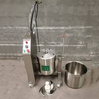 Broyeur d'ail commercial hacher le gingembre écrasant la machine mélangeur de jus de légumes de fruits