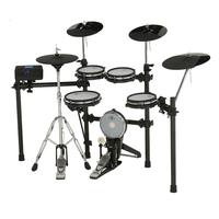 Pad de frappe professionnel en maille de 8 pouces sans pédale, compatible avec diverses marques, à partir du XD-380C-KM