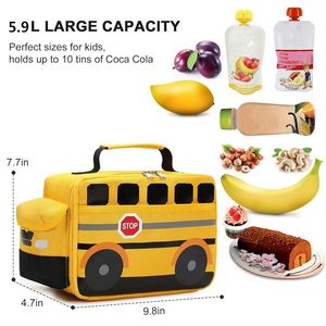 <span class=keywords><strong>Sac</strong></span> à <span class=keywords><strong>dos</strong></span> scolaire dessin animé pour enfants, filles, élèves du primaire, avec boîte à <span class=keywords><strong>lunch</strong></span> isotherme - Product Image 4