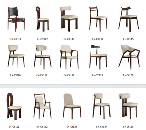 <span class=keywords><strong>Sillas</strong></span> Nórdicas Modernas de Tela con Respaldo, <span class=keywords><strong>Sillas</strong></span> de Madera Maciza <span class=keywords><strong>para</strong></span> <span class=keywords><strong>Comedor</strong></span>, Hogar, Cafetería, <span class=keywords><strong>Restaurante</strong></span> - Product Image 6