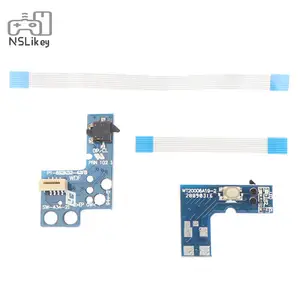 NSLikey 1set for PS2 70000 90000 Power ON OFF Reset Switch Board with 8pin Flex Ribbon Cable