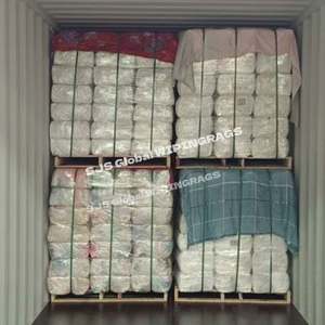 Trapos de limpieza 100% algodón industrial reciclado de camisetas de colores mixtos - Product Image 1