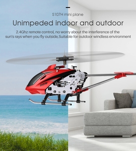 SYMA-helicóptero teledirigido <span class=keywords><strong>S107H</strong></span>, 2,4G, Control remoto, parada de emergencia con función de desplazamiento, 3,5 canales, juguete para niños, regalo, novedad - Product Image 6