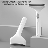 Animal Accessoires Produits de Toilette ABS Acier Inoxydable Forme Arc Autonettoyant Chien Chat Peigne D Amincissement Epilateur