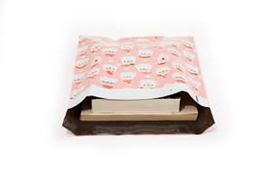 Impresión personalizada Poly Mailers Sobres de envío impermeables Bolsas de embalaje blancas para envío Mailing - Product Image 2