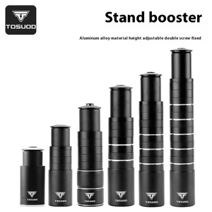 TOSUOD-Booster <span class=keywords><strong>de</strong></span> <span class=keywords><strong>guidon</strong></span> <span class=keywords><strong>de</strong></span> vélo en alliage d'aluminium, accessoires <span class=keywords><strong>de</strong></span> levage réglables en hauteur verticale - Product Image 2