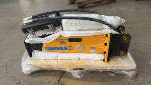 Martillo hidráulico tipo caja SB 20 de alta calidad para miniexcavadoras, cargadora de dirección deslizante Bob Cat, Motor fuerte para rocas duras - Product Image 3