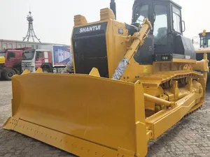 220HP Shantui Dozer buldozer traktör paletli buldozer SD22 satılık