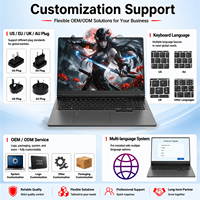 Laptop da Gaming P106 6GB, 16 Pollici, Intel Core I7-8750H, 16GB DDR3, 1TB SSD, Tastiera Retroilluminata, Notebook con Windows 11 Disponibile