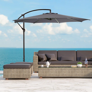 2023 moderne extérieur banane cour parapluie grand <span class=keywords><strong>prix</strong></span> jardin Parasol Patio Table plage cour extérieur Patio parapluie extérieur - Product Image 1