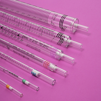 Pipettes sérologiques graduées stériles Acumen PS 1ml/2ml/5ml/10ml/25ml/50ml certifiées CE ISO, emballées, pour usage en laboratoire