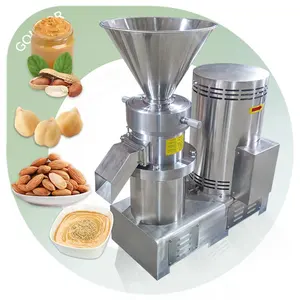 Colloid Mill Electric Butter Machinehr160 Nut Milk Maker Industry Seasam Tahini Machine for Grease