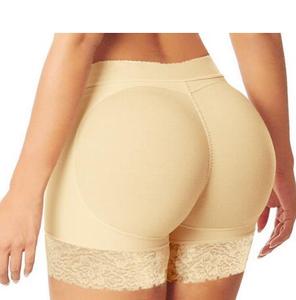 Braguitas de mujer con relleno para realce de glúteos, sin costuras, sexys, de cintura alta, control de abdomen, tipo short - Product Image 1