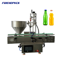 Machine de remplissage électrique à pompe à engrenages, machine de remplissage automatique de liquides et de pâtes de bureau, machine de remplissage de jus et de cosmétiques à tête unique