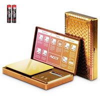 Balance de poche professionnelle 200g 0,01g, balance numérique électronique précise pour bijoux avec poids d'étalonnage 50g 0,001g