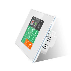 Interruptor WIFI de pared inteligente con alarma táctil LCD de alta calidad con 3 sensores de puerta inalámbricos y 3 detectores de movimiento que funcionan con la aplicación Tuya - Product Image 2