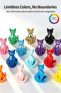 เส้นพลาสติก PETG ขนาด 1.75 มม. น้ำหนัก 1 กก. สำหรับเครื่องพิมพ์ 3 มิติ เส้นพลาสติกคุณภาพพรีเมียมจากโรงงานโดยตรง ความแข็งแรงสูง สำหรับการพิมพ์ 3 มิติ - Product Image 5
