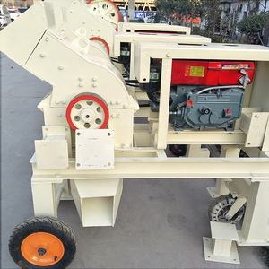 Mini-Dieselmotor-Hammermühle Steinbrecher Schwerer Motor 3-5t/h Kapazität Hammerbrecher Günstiger Preis zum Verkauf in Indien - Product Image 3