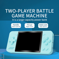 Console de jeu portable Q35, station de jeu rétro portable, console de jeu 8 bits pour enfants avec 600 jeux classiques, cadeau pour enfants