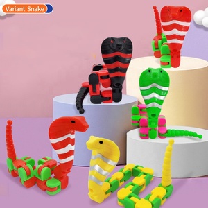 Puzzle Serpent Magique, Jouets Anti-Stress Tendance TikTok, Jouets Éducatifs pour Enfants, Cubes en Plastique, Puzzles à Torsion, Cadeaux de Fête pour Enfants - Product Image 6