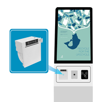 MS-E80I seri USB Mini portabel Panel kios kecil Printer termal dengan penahan 58mm \ 80mm untuk penjual otomatis parkir
