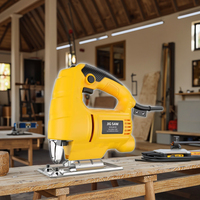 Scie sauteuse électrique YJ, scie à chaîne pour le travail du bois, scie à angle pour la coupe des métaux, scie multifonctionnelle pour courbes, outil de bricolage, lame de scie à bois 500W