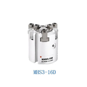 Pinza Neumática de Tres Mordazas MHS4 con Solenoide, Nueva Condición, Accesorio Neumático y Filtro - Product Image 5