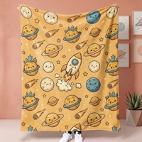 Couverture tricotée chaude toutes saisons en flanelle unie, moderne, anti-boulochage, avec logo personnalisé, extra douce, épaisse, en peluche respirante, anti-dérapante