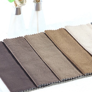 Tela de Terciopelo <span class=keywords><strong>Dobby</strong></span> Marrón 100% Poliéster, Resistente al Agua, para Tapicería de Sofás y Cortinas, Rollo de 280 GSM, Venta Directa de Fábrica Tenghui - Product Image 6