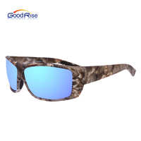 Lunettes de soleil de sport recyclées à monture TPX polarisées pour hommes et femmes pour la pêche surf flottant fabriquées avec des lentilles Tac