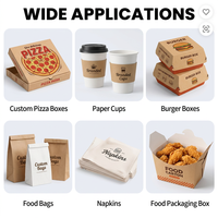 FunJar Yüksek Hızlı Tek Geçişli Mürekkep Püskürtmeli Yazıcı, Oluklu Mukavva Pizza Kutusu, Alışveriş Çantası, Kağıt Bardak için