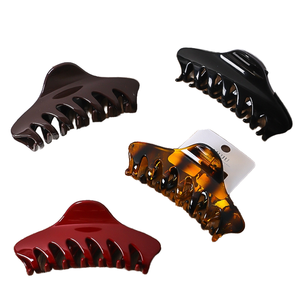 Pinces à cheveux en os de dragon chic et grandes, de haute qualité, à griffes pointues pour femmes, maintien solide, pour usage quotidien - Product Image 1