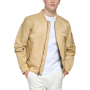 Chaqueta Bomber de Satén Personalizada para Hombre, Invierno 2026, Hecha en Pakistán, Ligera, con Cuello Alto - Product Image 5