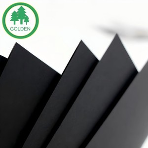 Carton noir double face de haute qualité 350 g/m², surface lisse, carton noir 300 g/m² pour boîte d'emballage et boîte cadeau - Product Image 2