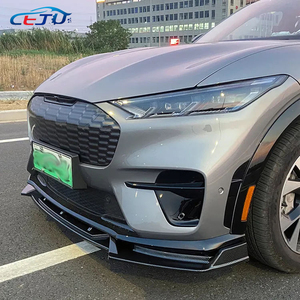 ชุดแต่งตัวถังรถยนต์ลายคาร์บอนไฟเบอร์ ABS สำหรับตกแต่งกันชนหน้า สปอยเลอร์ ชิ้นส่วนต่อขยายสำหรับ <span class=keywords><strong>Ford</strong></span> Mustang Mach E GT ปี 2021-2025 - Product Image 5