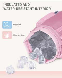 Porte-bouteille d'eau avec sangle, sac de transport isotherme pour gobelet Stanley 40/30 oz avec poche de sécurité arrière, bandoulière - Product Image 5