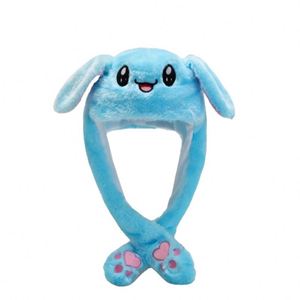 Chapeau en velours pour parents et enfants, style TikTok, avec oreilles mobiles, design de dessin animé, lumineux et scintillant, inspiré de Lapin et Pikachu - Product Image 5