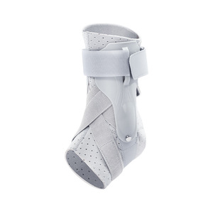 <b>Ankle</b> <b>Support</b> Adjustable Gray Black Unisex Sports Rehabilitation Joint Immobilization Protection Sleeve - Product Image 3
