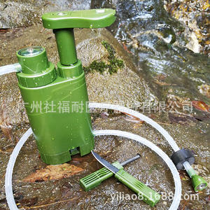 Purificateur d'eau portable multifonctionnel pour l'aventure et les secours en cas de tremblement de terre, équipement de filtration d'eau en stock - Product Image 2